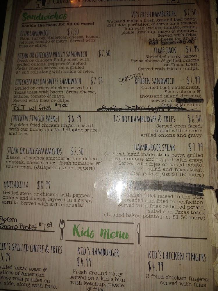 VJ's Restaurant Menu image 3