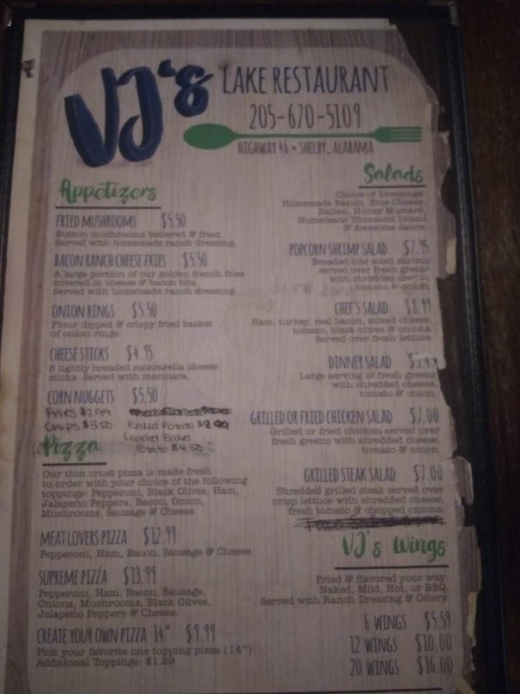 VJ's Restaurant Menu image 4
